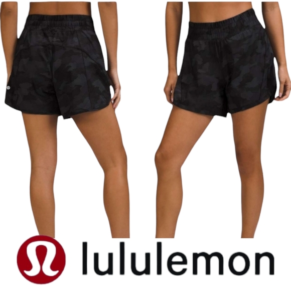 lululemon athletica Pants - Lululemon Track That Shorts NWOT Size 4 5" Camo